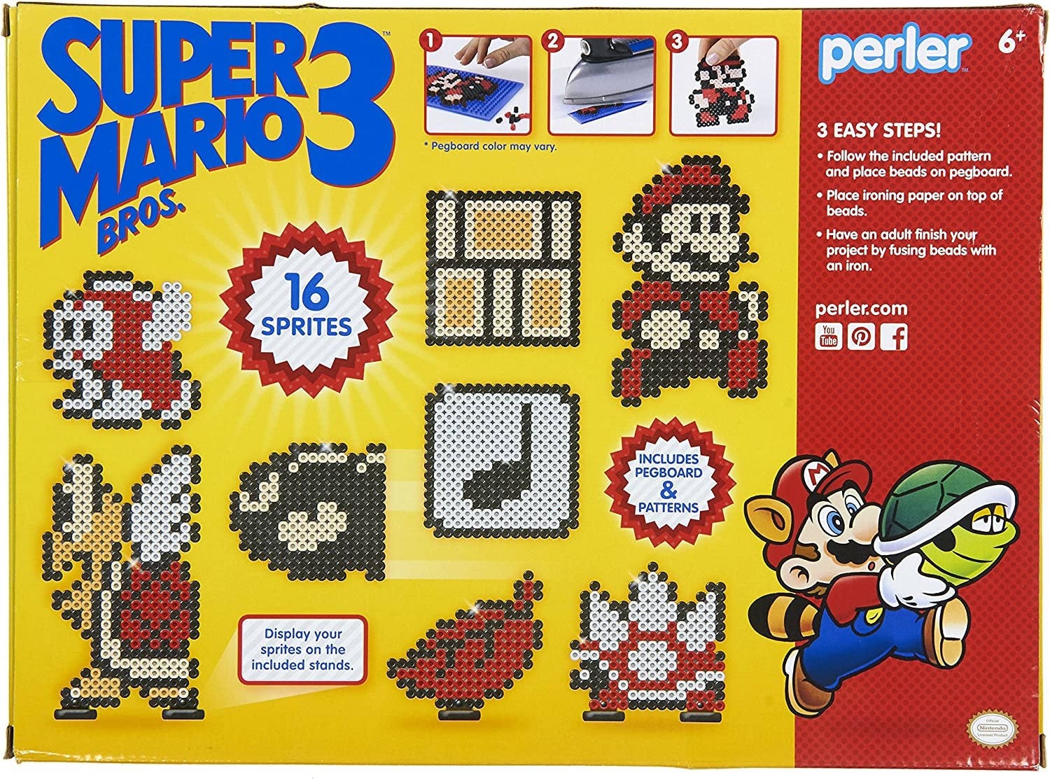 Perler Deluxe Fused Bead Kit-Super Mario Bros. 3 - Image 2