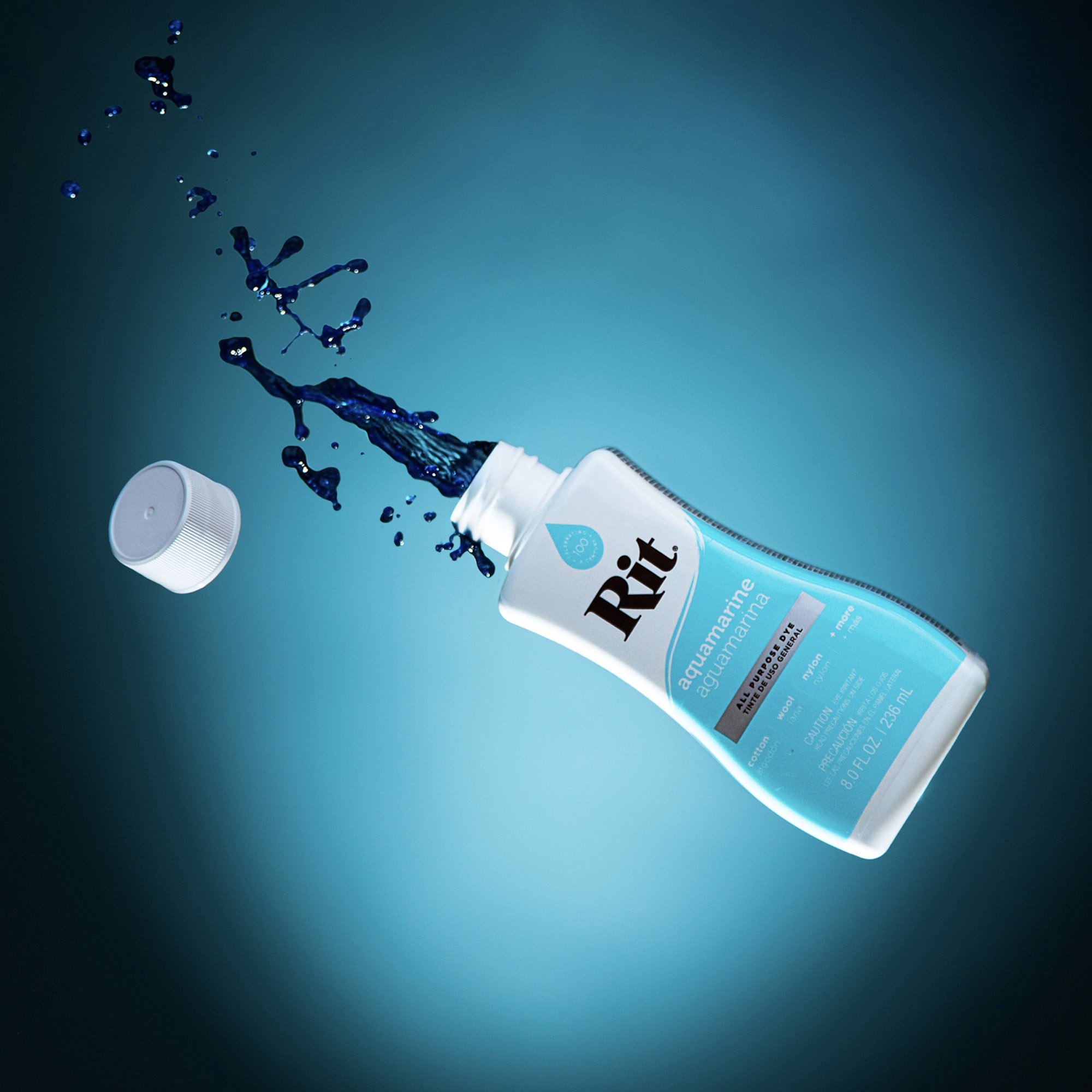 Rit Dye Liquid 8oz-Aquamarine - Image 8