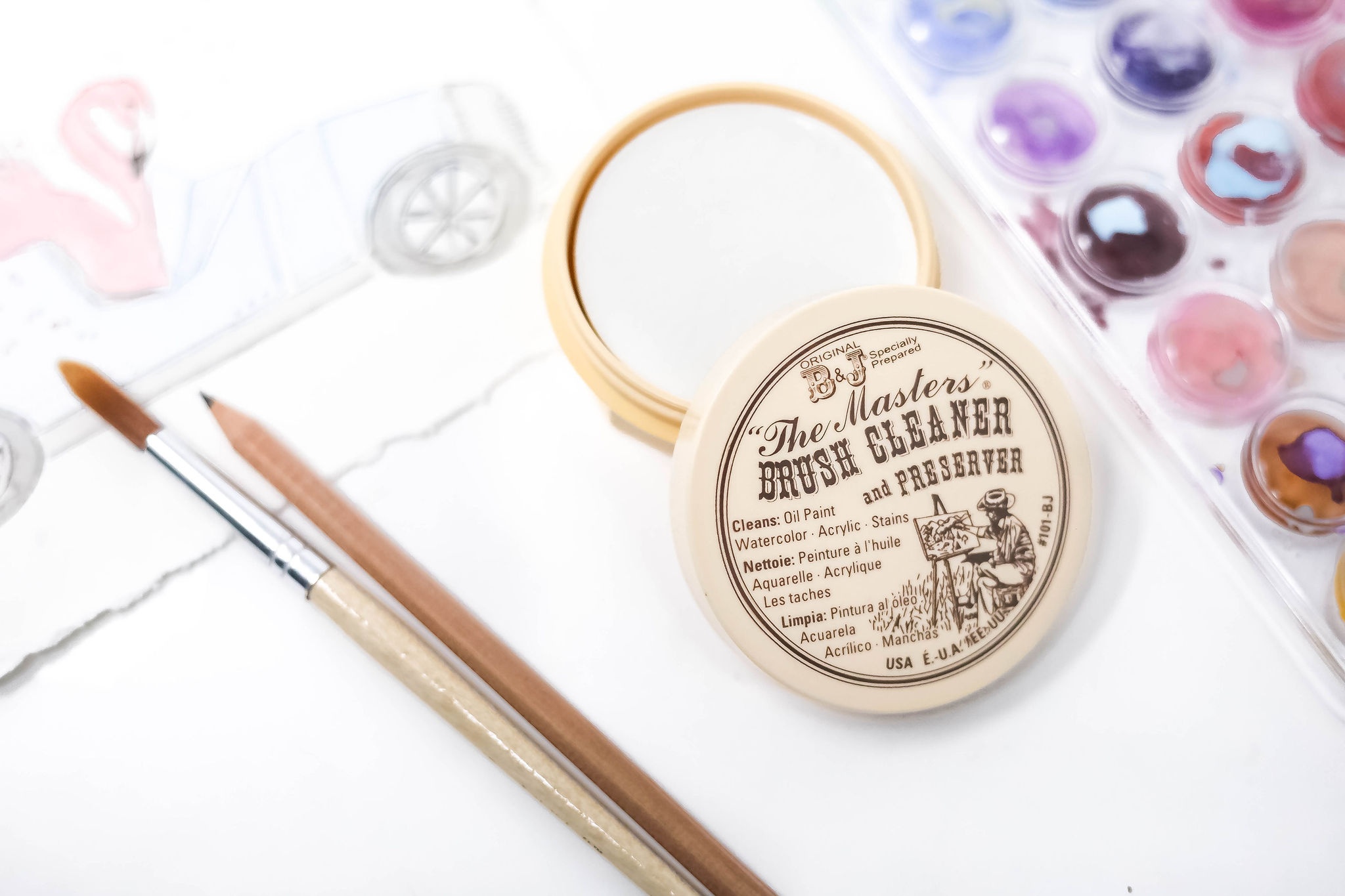 The Master's Brush Cleaner & Preserver -2.5oz - Image 5