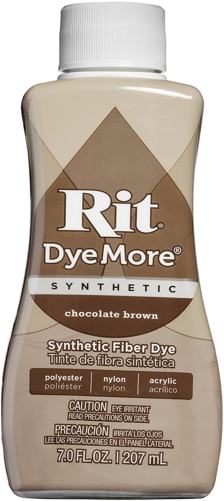Rit Dye More Synthetic 7oz-Chocolate Brown