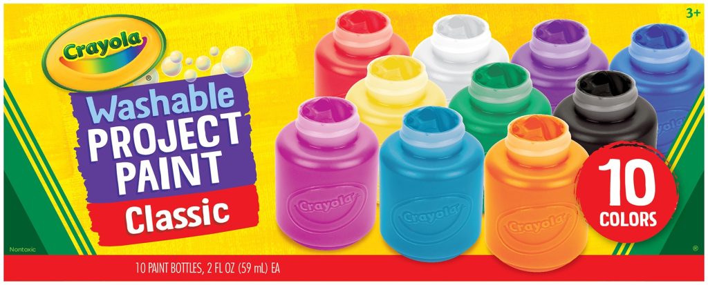 Crayola Washable Kids Paint 2oz 10/Pkg-Basics