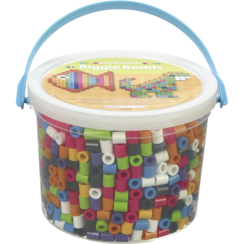 Perler BIGGIE Beads 1,200/Pkg-Assorted Colors