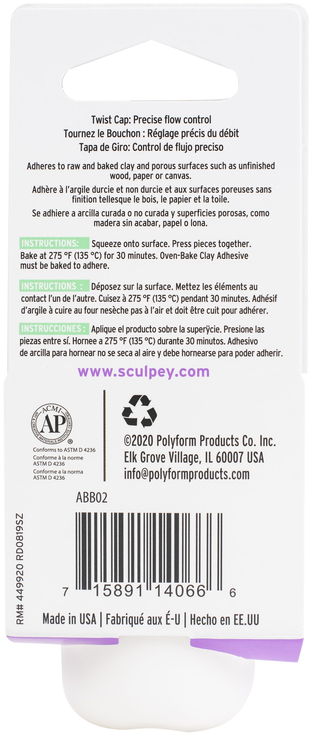 Sculpey Bake & Bond 2oz- - Image 2