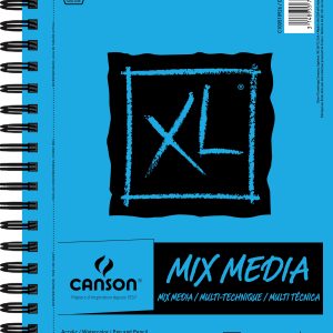 Canson XL Spiral Multi-Media Paper Pad 7"X10"-60 Sheets