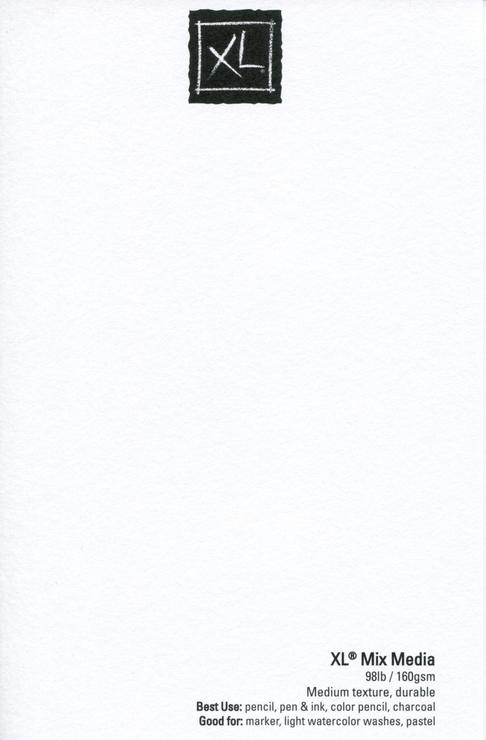 Canson XL Spiral Multi-Media Paper Pad 11"X14"-60 Sheets - Image 3
