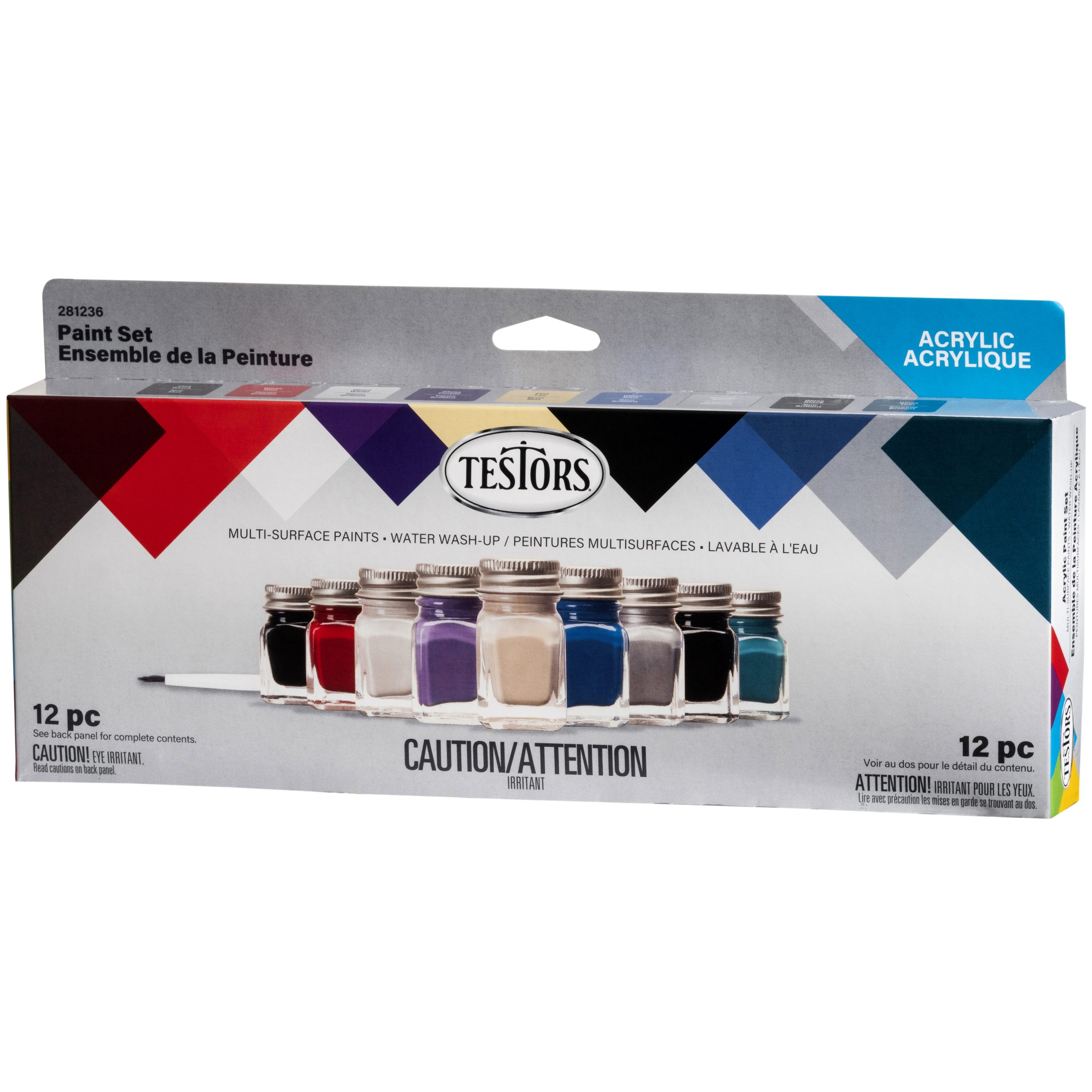 Testors Craft Acrylic Paint Set 9/Pkg-Auto Truck - Image 2